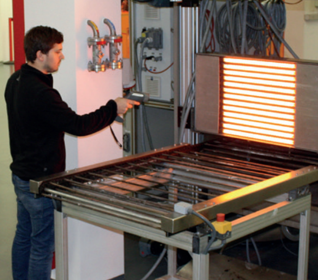 Digital infrared dryer controller