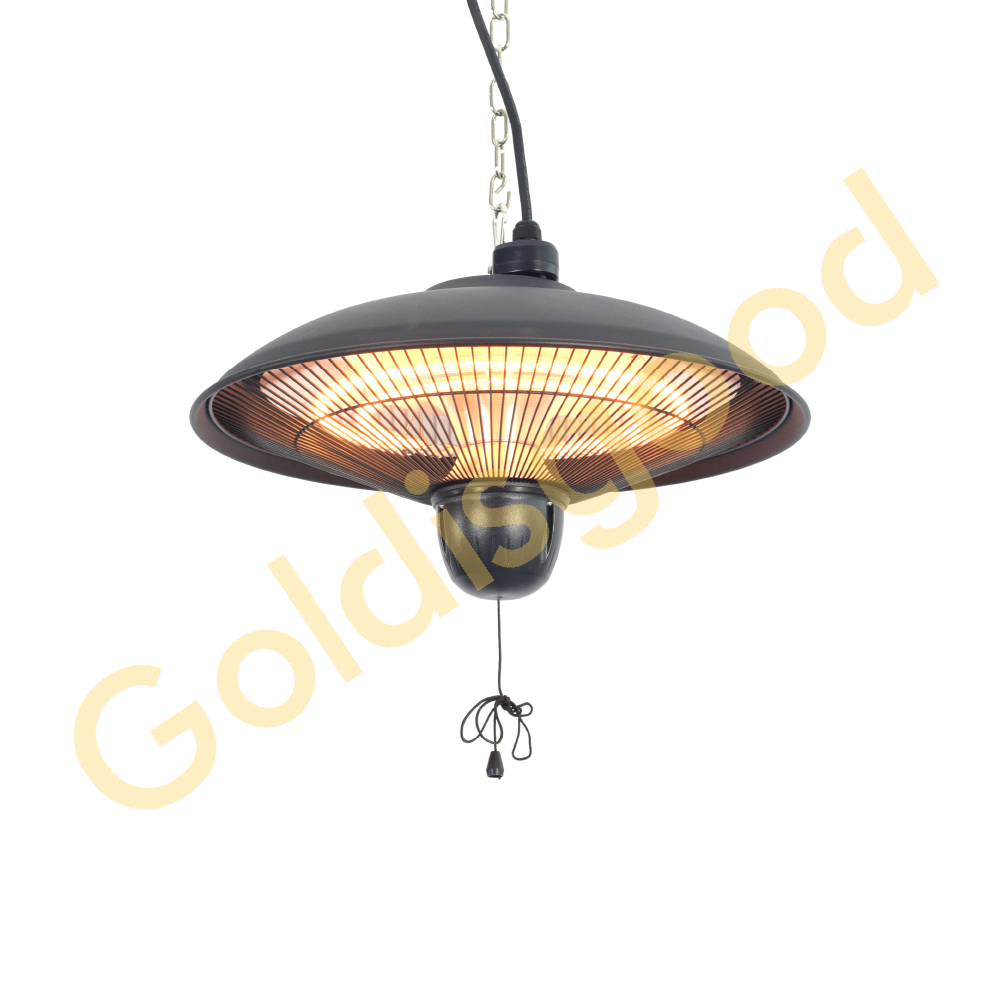 Infrared wall heater for bathroom